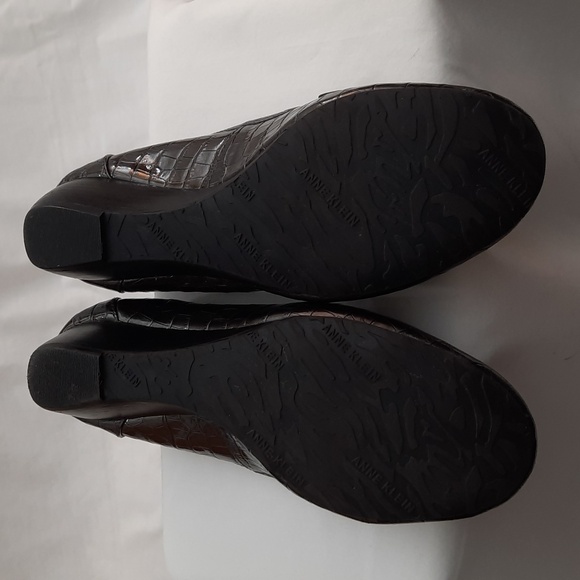 AK Anne Klein Women's Alligator Print Loafers Size 6M - Picture 7 of 11